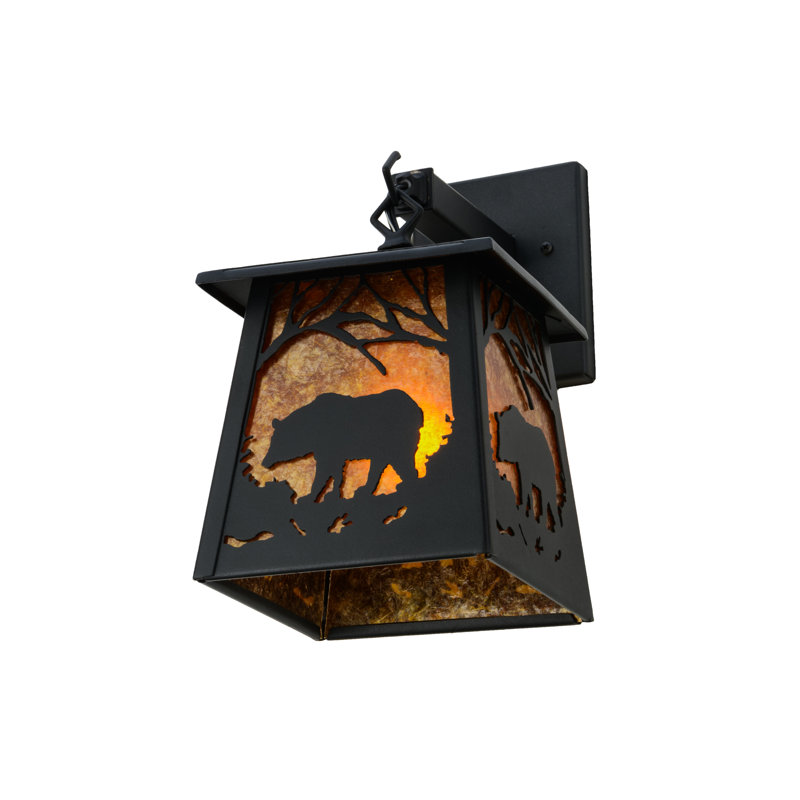 Rustic Lodge 1 - Light Outdoor Wall Lantern