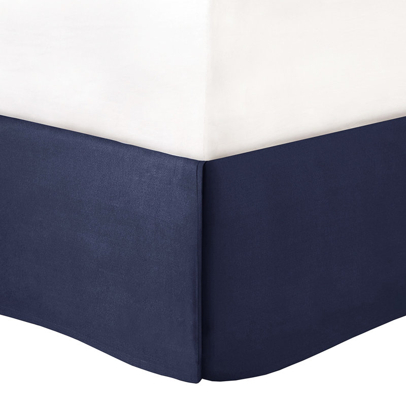 Twin Bedding With Plaid Comforter - Contrasting Flange, Sheets Navy And Taupe Long-lasting, Quality