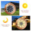 Paradise By NEX Satin Solar Powered Integrated LED Pathway Light Kit-80782279-80782281