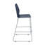 Tabouret de bar empilable avec dossier ventilé et repose-pieds intégré-112818894-112818892-112818891