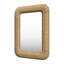 Cal Solid Wood Rectangle Wall Mirror