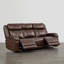Canapé inclinable électrique en cuir véritable Zachery-733383978-733383977
