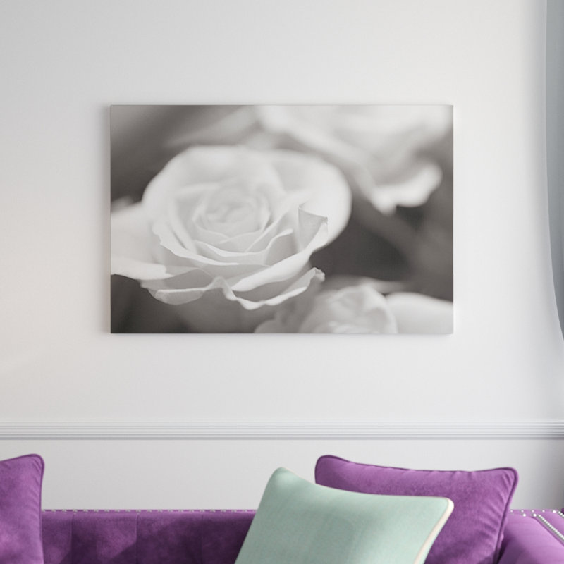 Rose Studies IV by James McLoughlin - Print on Canvas, 61cm H x 91cm W, Wrapped Canvas