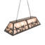 48" Long Ducks In Flight Oblong Pendant