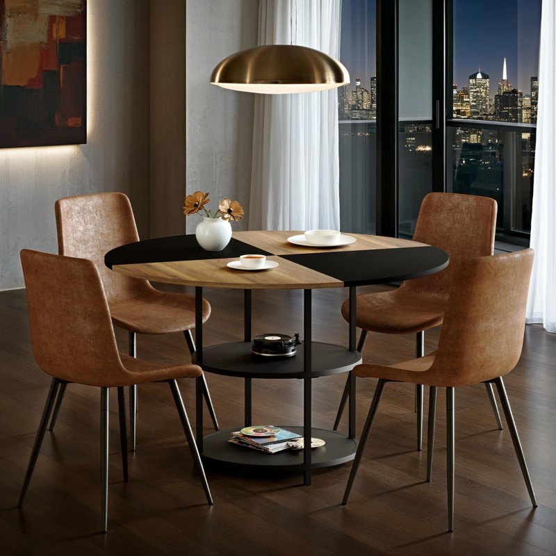 Ensemble de table de salle à manger 47,3 "et 4 chaises