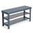 Babb Wood Shelves Storage Bench-389862978