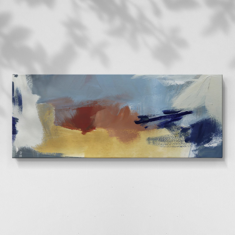 Frucht Farbe I- Gallery Wrapped Canvas -Ready to Hang, 12" H x 30" W