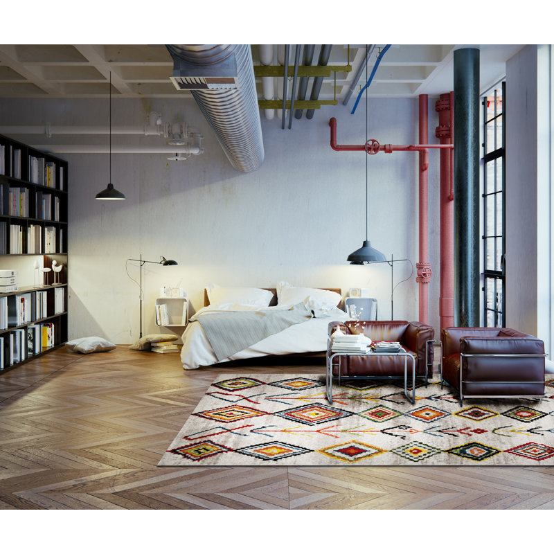 Beechmeadow Southwestern Area Rug, Rectangle 200 x 290cm