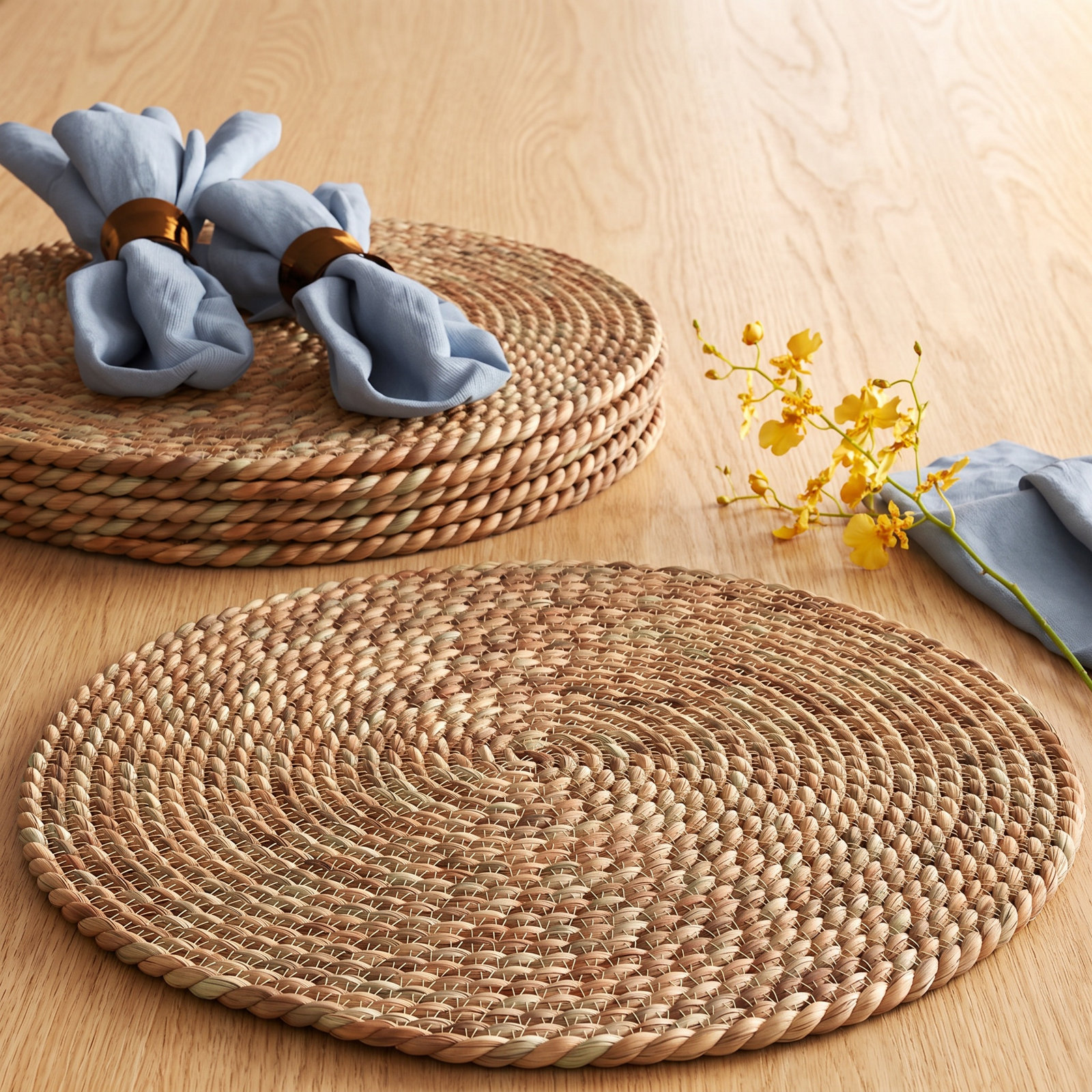 Handwoven Reversible Seagrass Placemat