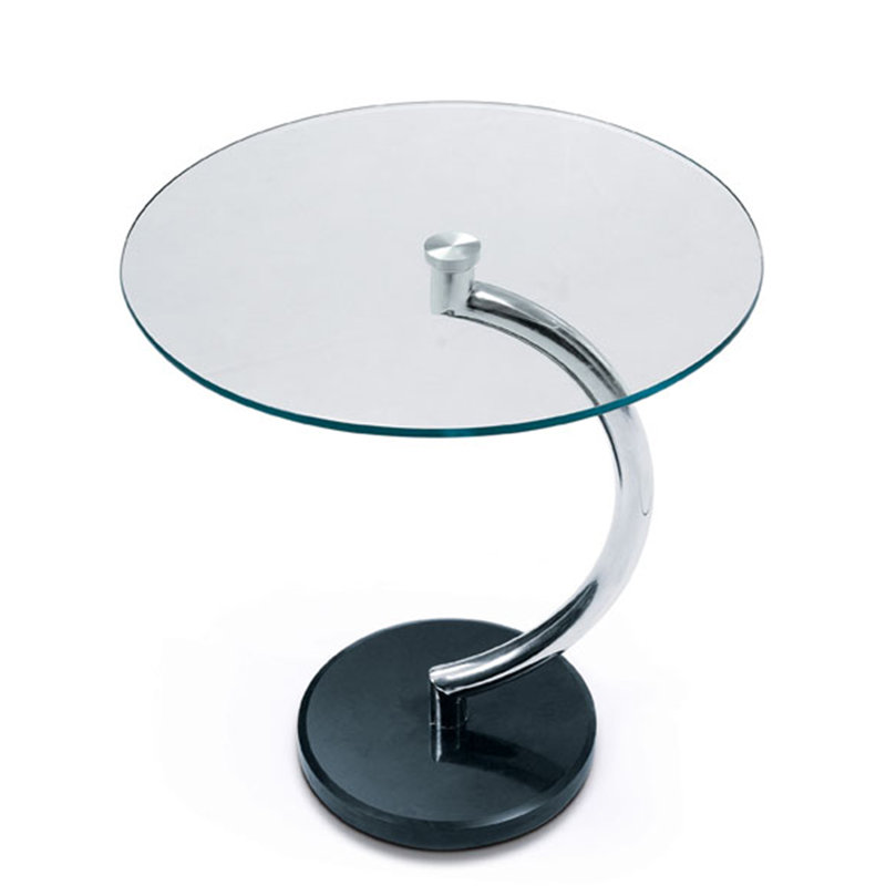 Mcneely Glass Top Coffee Table, Glass