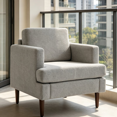 1 Seater Fabric Sofa