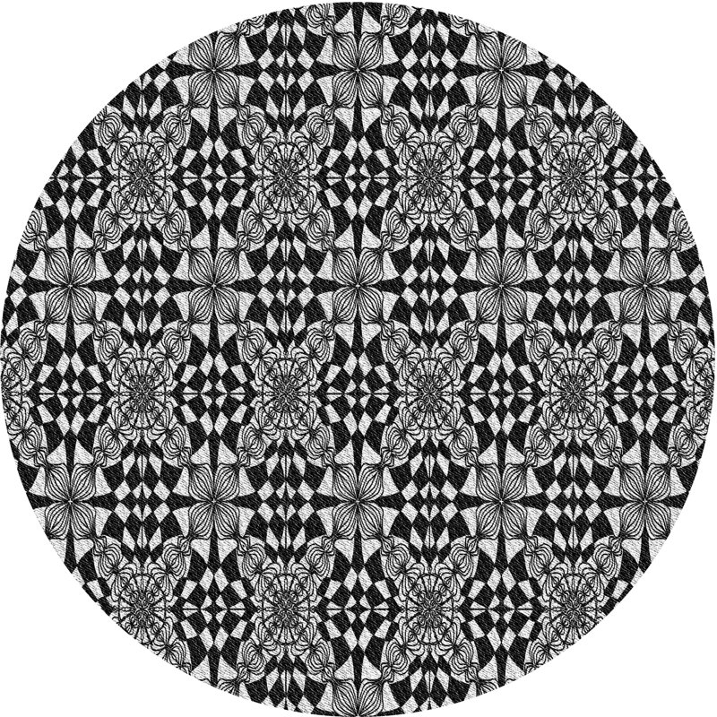 Indoor Rug, Round 7'