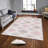 Premium 3D Printed Carpet, 4.6 x 7.2 Feet, 100% Polyester, 0.3 Inches Pile Height | Antibacterial, Non-Slip Underside, Machine Washable | Perfect for Living Room, Bedroom, and Kids' Play Areas, Durable & Stylish-1106213317
