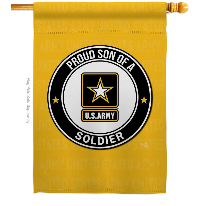Drapeau de maison à 2 côtés en polyester / mélange de polyester 15,5 * 28, H 40 po x l 28 po