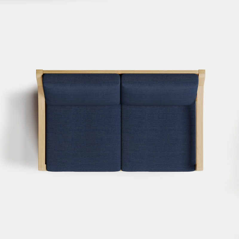 Solerno Heated Loveseat, Indigo
