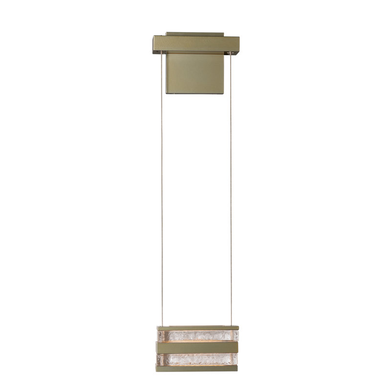 Stacks Aluminum LED Wall Sconce, Brass
