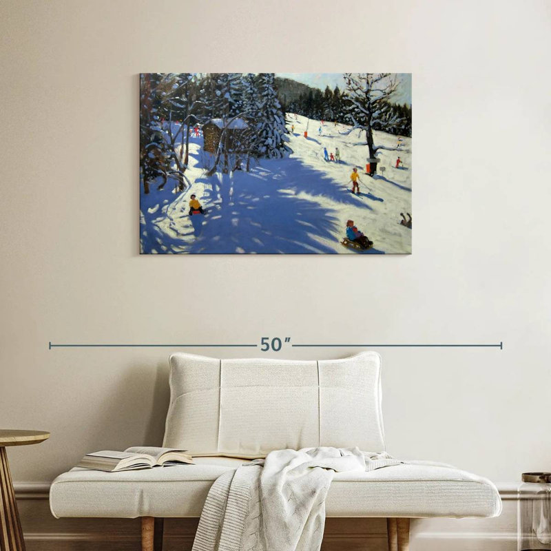 Sireci Mountain Hut Morzine, 24" H x 36" W