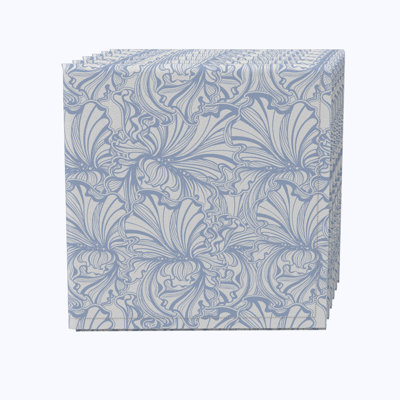 Cotton Floral Square Napkin