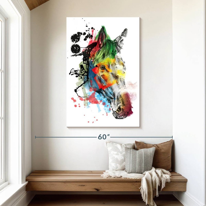 Brampt Beauty Horse, 48" H x 32" W