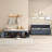 54.4" Shoe Bench with Lift Top Storage,Entryway Storage Bench with Cushioned Seat and 4 Doors-114217409