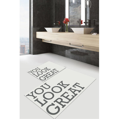 Ensemble de tapis de bain 2 pièces Boan
