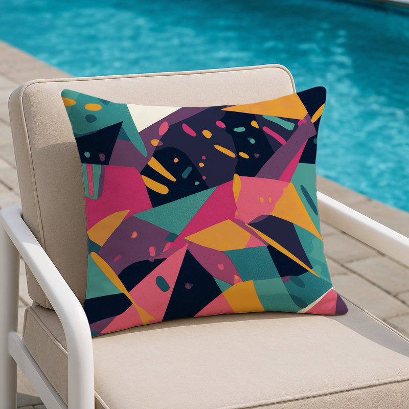 Coussin intérieur et extérieur Kinetic Fields, Square 18"