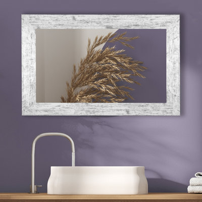 Engineered Wood Flat Wall Mirror