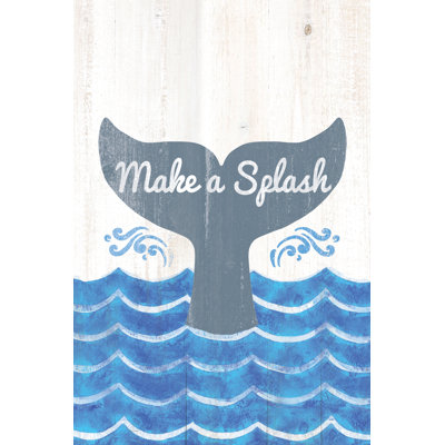 Make A Splash - Wrapped Canvas Print