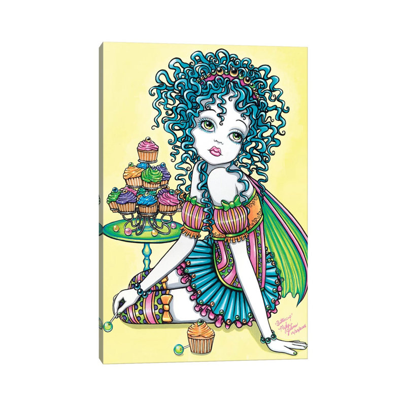 Butter Cup by Myka Jelina - Wrapped Canvas Print, 20.32 cm H x 30.48 cm W