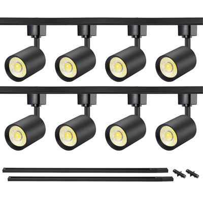 39'' 8 -Light Fixed Track Track Kit with Adjustable Head