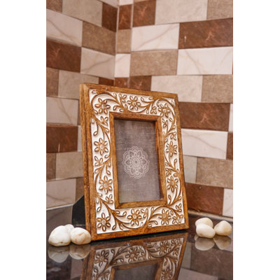Wood Beveled Picture Frame
