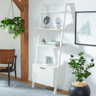 Dametrice Ladder Storage Bookcase