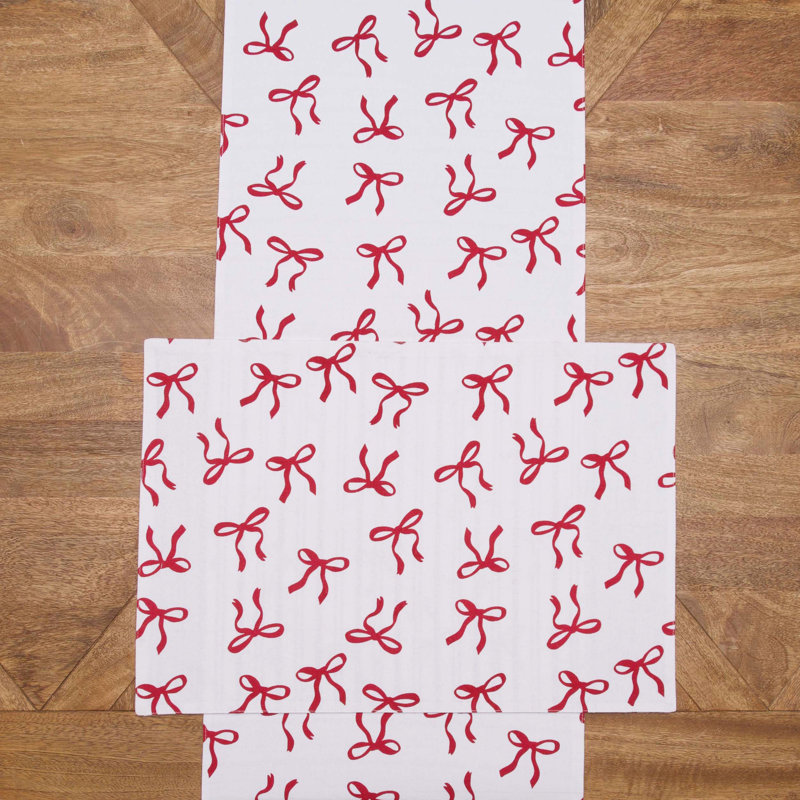 Ensemble de 6 napperons des Fêtes