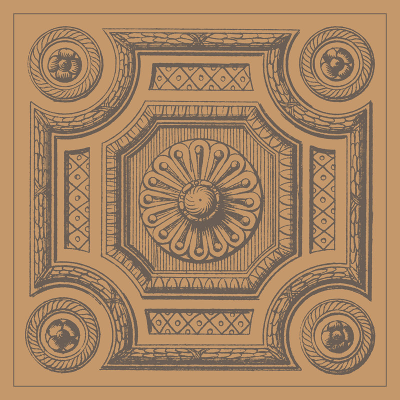 Terra Cotta Tile III by Vision Studio - Wrapped Canvas Art Prints, 122cm H x 122cm W