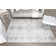 Bodrum Tribal Native White Area Rug