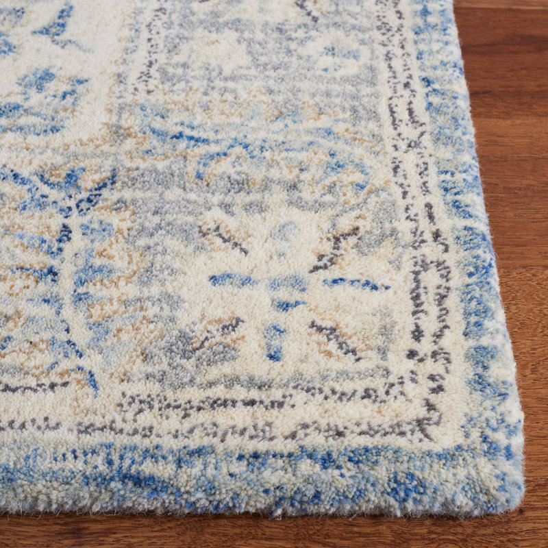 Tapis gris clair / ivoire Metro 617, Rectangle de 5 pi x 8 pi