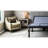 Twin Adjustable Bed Base With Head And Foot Movement, Programmable Memory, 850 Lbs Capacity, Blue Base, Position Alteration, Wireless,-819252446