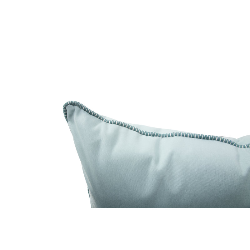Delijah Square Indoor/Outdoor Pillow Cover & Insert, 20" x 20", Seascape Charcoal