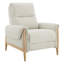 Fauteuil inclinable manuel rembourré (ensemble de 2)-129179751