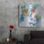  «Flower Power I» par Mike Schick, art mural en métal, 36 po x 36 po-56248075