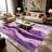 Lavender Abstract carpet-easy to clean, machine-washable, soft and comfortable; suitable for door mats, kitchens, living rooms, bedrooms, corridors, and laundry areas. Easy to clean, durable carpet for home decoration.-100674239