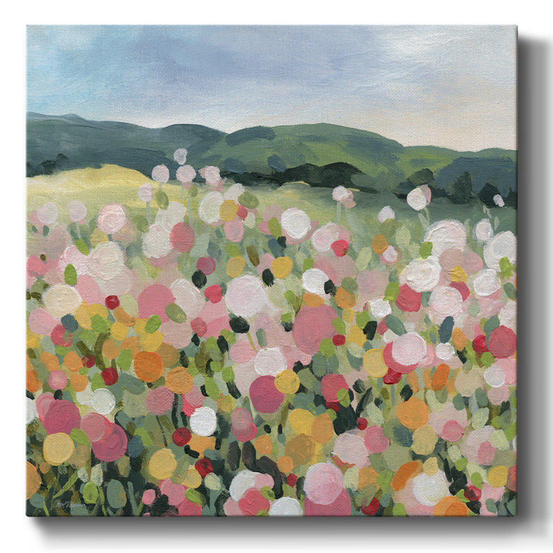 Garden Party-Gallery Wrapped Canvas, H 8 po x l 8 po