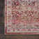 Tapis rouge / beige Lowndes
