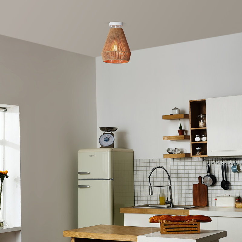 Lisnagarvey Wood Flush Mount
