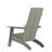 Balasi Modern Dual Slat Back Indoor/Outdoor Adirondack Style Chairs-624852509