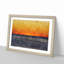 An Orange Sunset - Picture Frame Painting-56632944-56632946