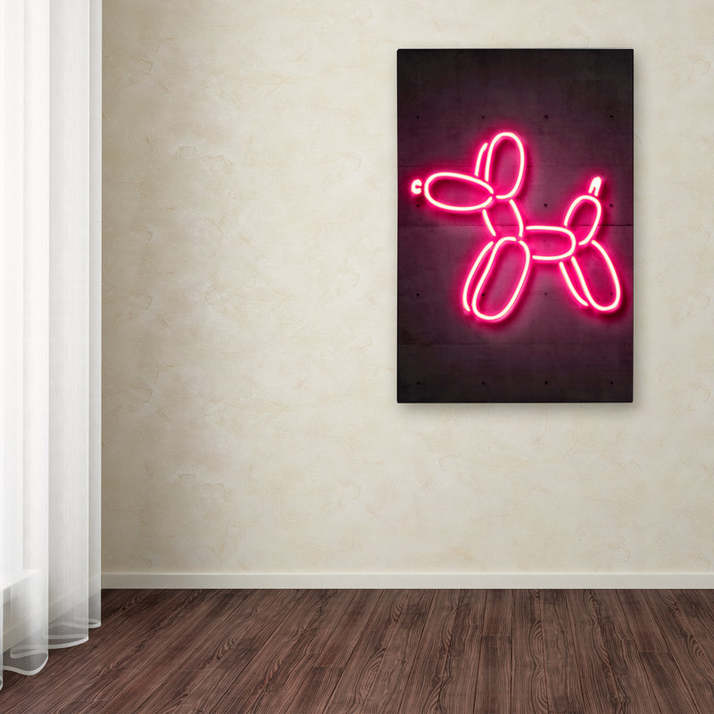 «Balloon Dog» par Magar, impression sur toile tendue, H 32 po x l 22 po