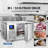 80L Commercial Blast Freezer 3 Trays Blast Chiller Chest Seafood Ice Cream