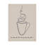 Art sur toile, bolognaise, Sarah Adams, café Americano-105629320