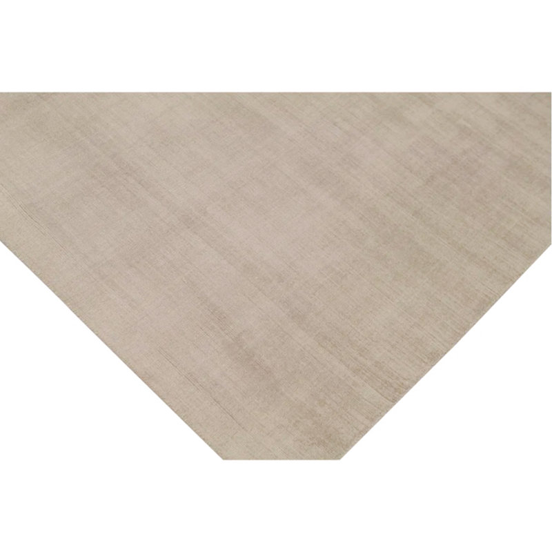 Tapis beige noué à la main de haute qualité, Tapis de couloir 2 pi 6 po x 8 pi